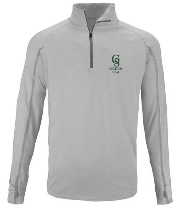 Men's Knit Quarter Zip Jacket