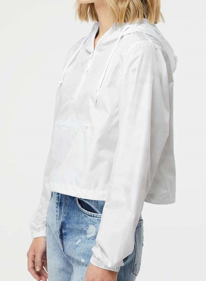 Women's Crop Windbreaker
