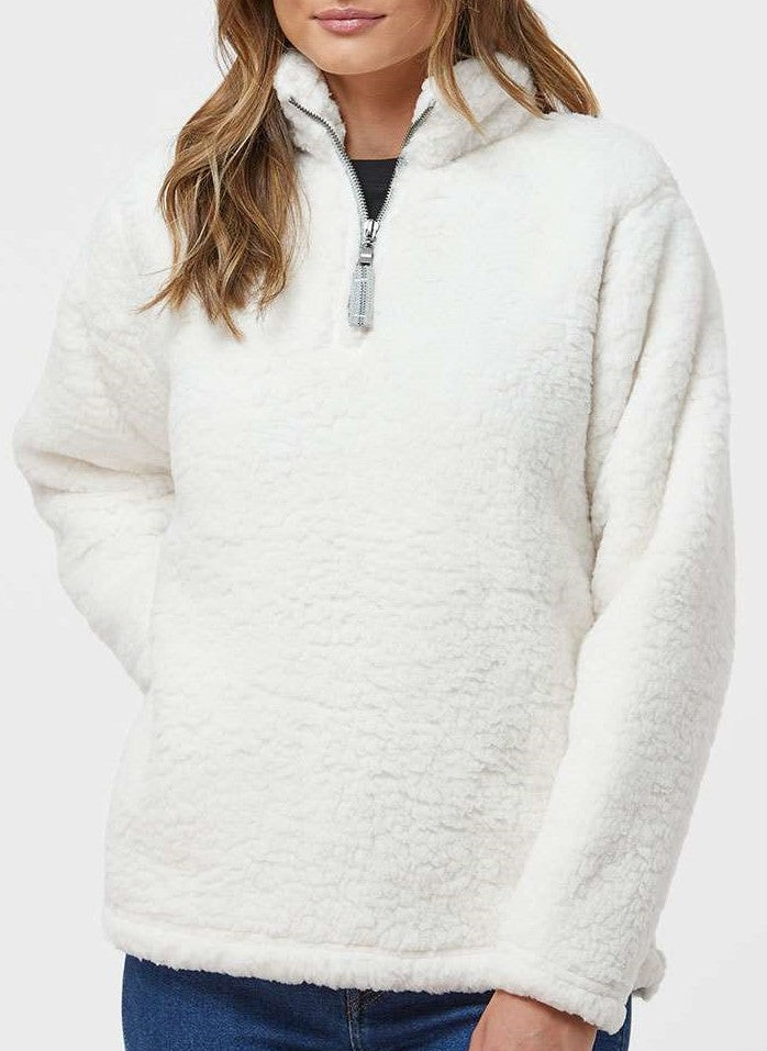 Women's Quarter Zip Sherpa
