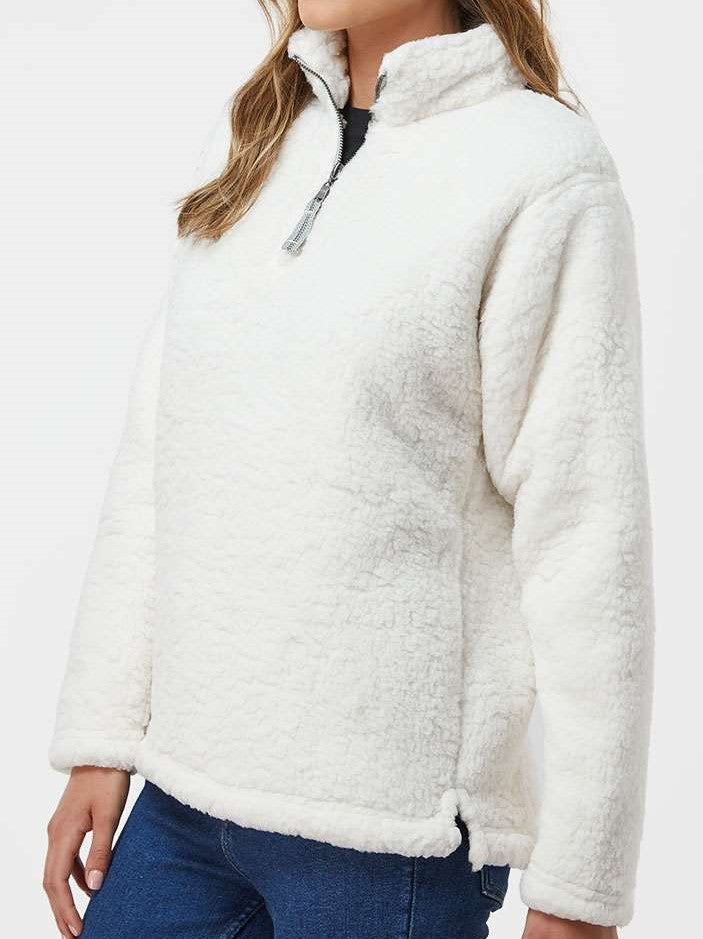 Women's Quarter Zip Sherpa