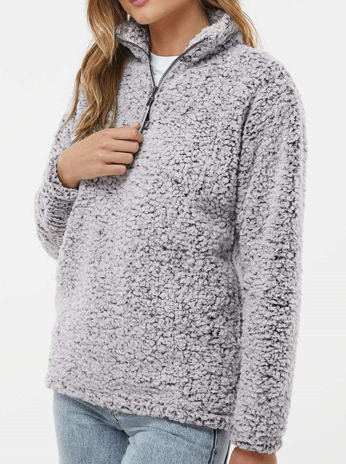 Women's Quarter Zip Sherpa